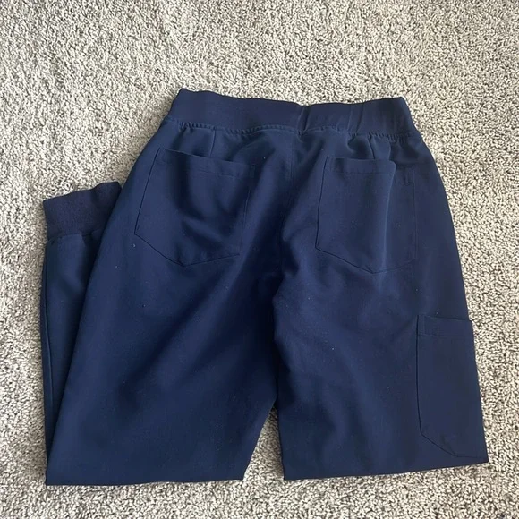 Mandala Navy Blue Scrub Jogger Pants - Picture 5 of 5